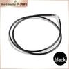 925 Sterling Silver Korean Style Wax Cord Necklace - Simple Fresh Fashion Choker