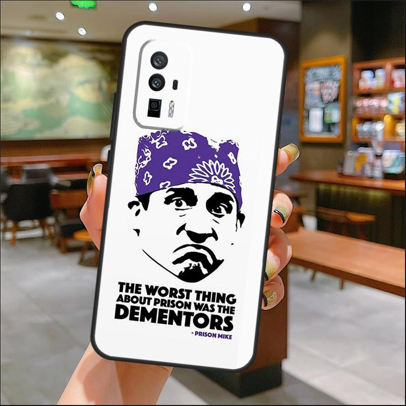 Чехол с цитатами в стиле «Офис» для Xiaomi 15 14 13 Ultra 11T 12T 13T 14T Pro POCO X7 Pro X3 X5 X6 M6 F5 F6 Pro