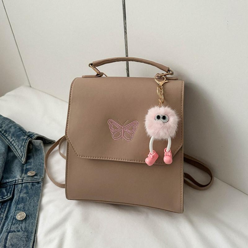 New Arrival Large Capacity Embroidered Butterfly Shoulder Bag For Students