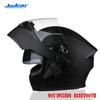 NEW Bluetooth Helmet Flip Up Visor Dual Lens Casco Moto Cool Motorcycle Helmet Full Face Casco Black Motorbike Helmets Modular