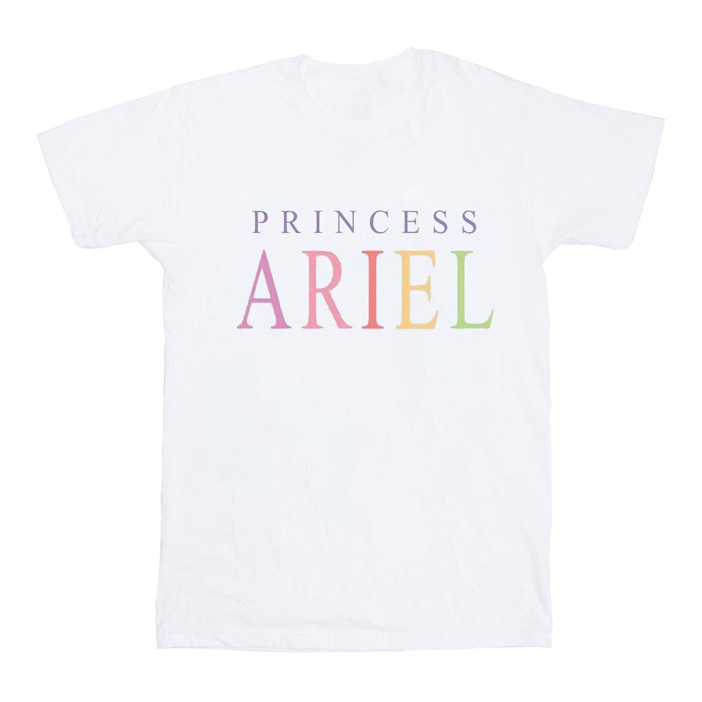 Disney Womens/Ladies The Little Mermaid Ariel Graphic Cotton Boyfriend T-Shirt