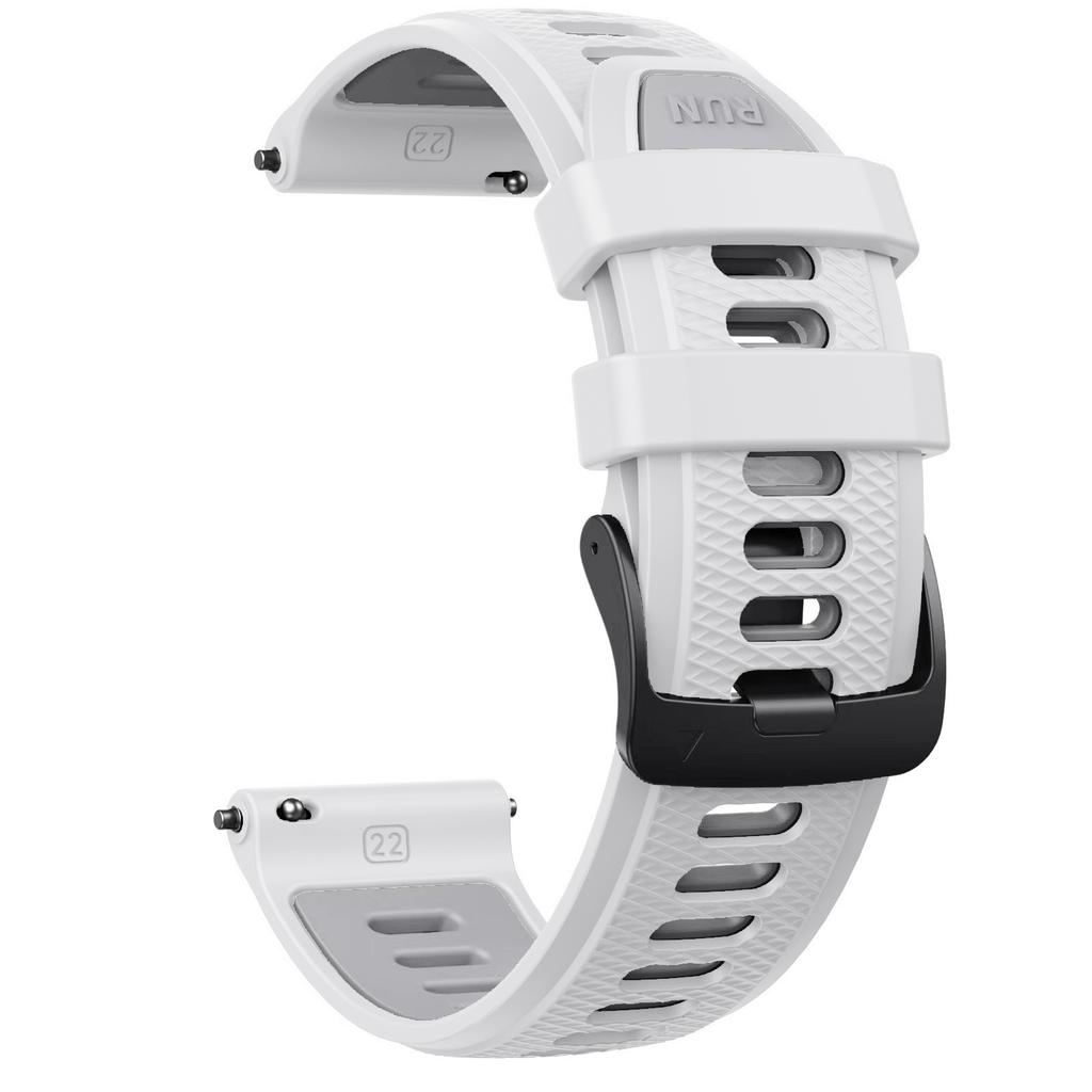 Ремешок с быстрой фиксацией 22 мм для Amazfit Cheetah Pro / Круглый спортивный мягкий силиконовый ремешок для Amazfit GTR 4 3 Pro 2/Stratos Браслет