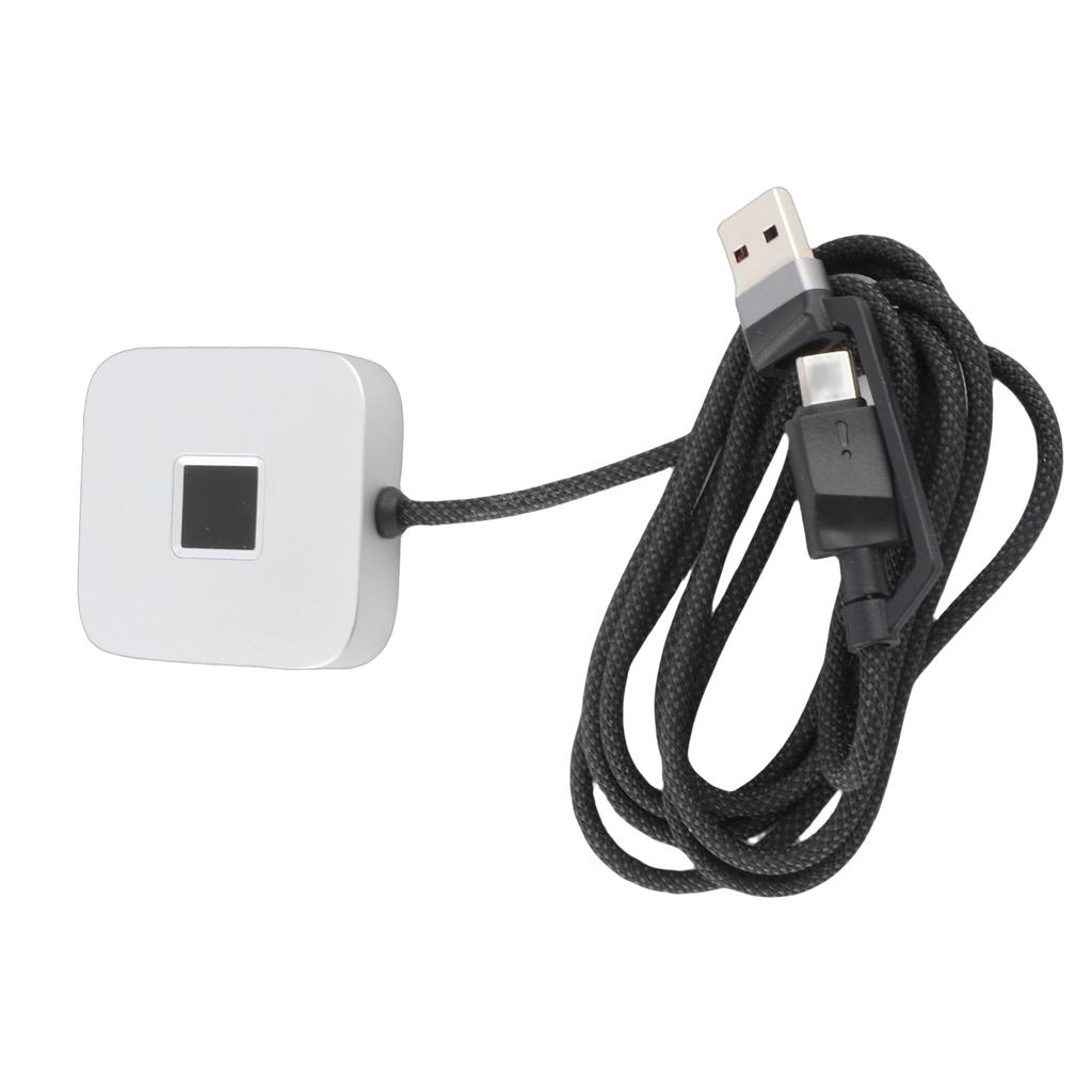 USB-сканер отпечатков пальцев для ПК, 360 градусов, сенсорный, быстрое распознавание, биометрический сканер отпечатков пальцев, донгл, поддержка для 10 11 Hello