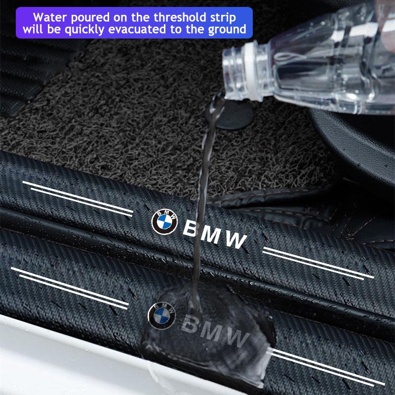 Car Door Decals Carbon Fiber Threshold Anti Scratch For BMW F20 F40 F30 F34 F22 F44 F32 F36 F07 F10 E70 E46 E90 E92 E60 E39 OH6