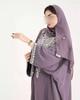 Stylish Gown Dress Farasha Islamic Kaftan Dubai Moroccan Abaya Caftan Georgette
