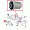 2203521365 2223520865 Rear Suspension Control Arm Bushing For Mercedes Benz W204 W205 W207 W211 W212 W213 W220 W221 W222 X204