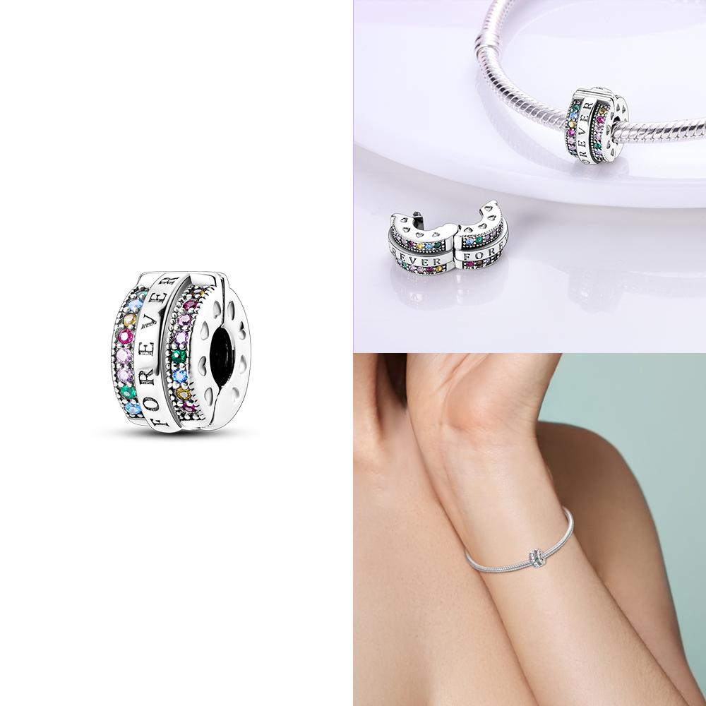 Copper Original Pink Series Charms Perfume Butterfly Beads Pendent Dangle Fit Bangle Charm Bracelet Diy Women Jewelry Gift