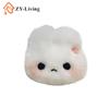 1PCS Cartoon Cute White Rabbit Plush Keychain Kawaii Doll Pendant Backpack Hanging Decoration Car Key Accessorie For Girls Gift