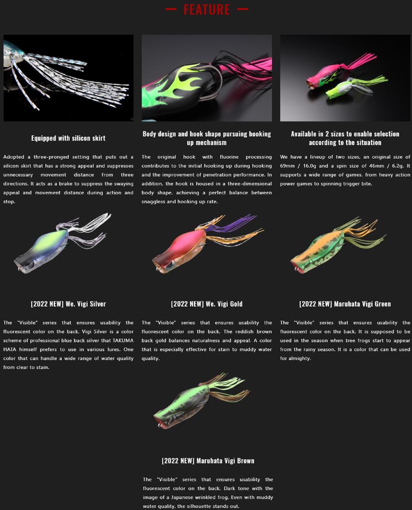 Jackall Спин Гавачо Лягушка мягкая 46 мм 6,2 грамма Плавающая приманка Серебристая (5814)