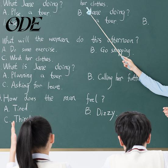 Durable Presentation Aid Telescopic Teachers Pointer Extendable Finger Stick Handheld Guiding Portable Tool Wand for School Office Classroom Teaching