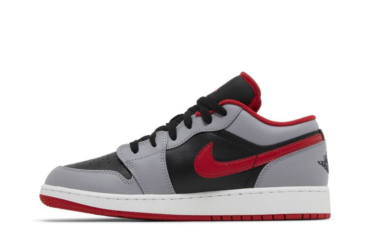 Jordan 1 Низкоцементный Огненно-красный (GS)