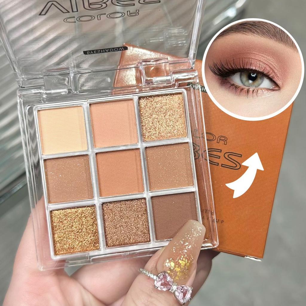 Палитра теней для век Dark Punk Smoky Nine Черно-белый Серый металлик Перламутровый матовый серебристый макияж для вечеринки Сценический макияж