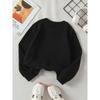 European sizes Kids' Crewneck Sweatshirt - There's Saltwater In My Soul , Sportswear And Casual Wear, Soft And Comfortable, Children's Clothing