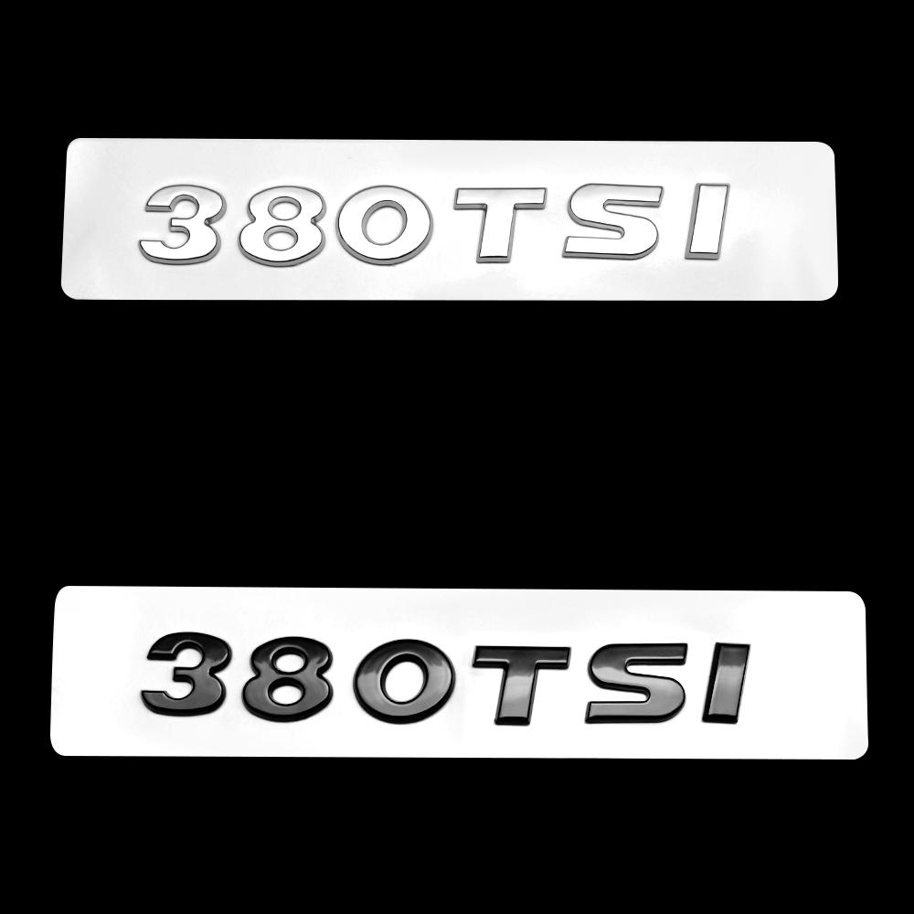SVLHP1 For Volkswagen VW GTI Golf8 Polo Passat CC Tiguan R32 RLine Bora CC Caddy Touareg 3D ABS Car Trunk Logo Sticker Auto Accessories
