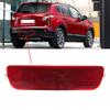 Rear Bumper Reflector Fog Tail Light Lamp Cover For Nissan Qashqai J10 2007-2013