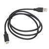 Зарядный кабель Черный ПВХ 1 метр Быстрая скорость TypeC USB3.1 на USB3.0 Зарядный шнур