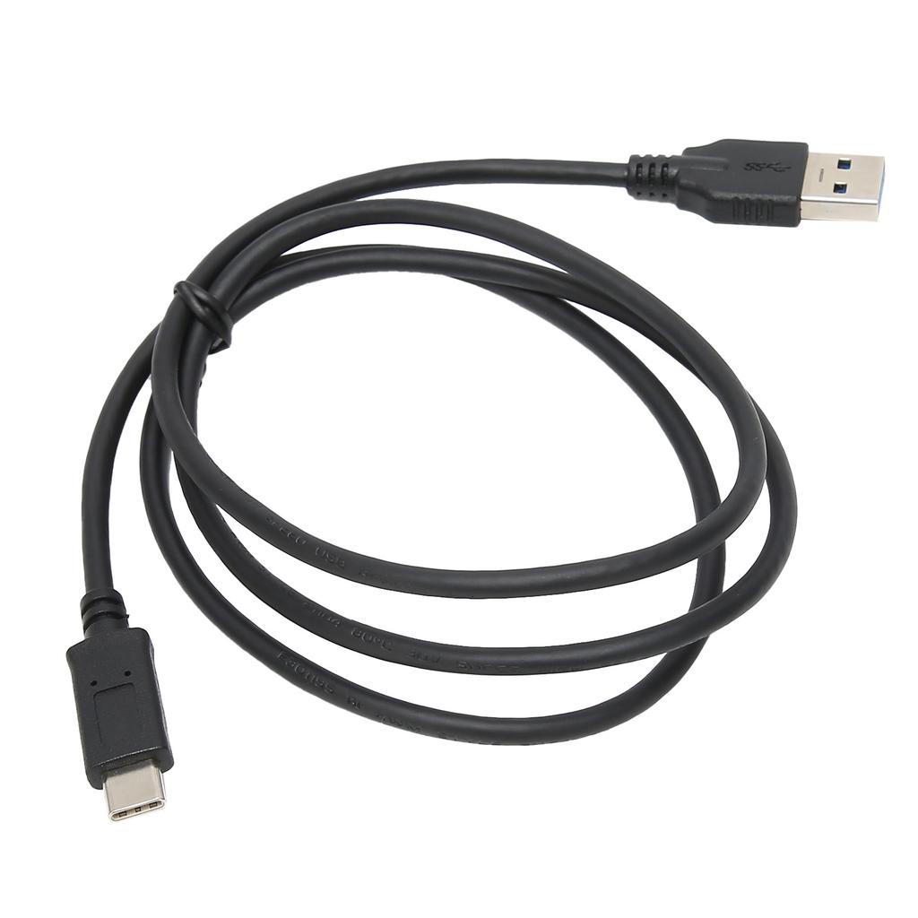 Зарядный кабель Черный ПВХ 1 метр Быстрая скорость TypeC USB3.1 на USB3.0 Зарядный шнур