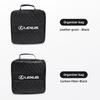 SFSE5 Car NEV Charging Gun Storage Bag EV Organizer Box For Lexus RX300 IS200 IS250 ES350 Ct200h UX250h NX300h RX350 ES300h RX400h UX