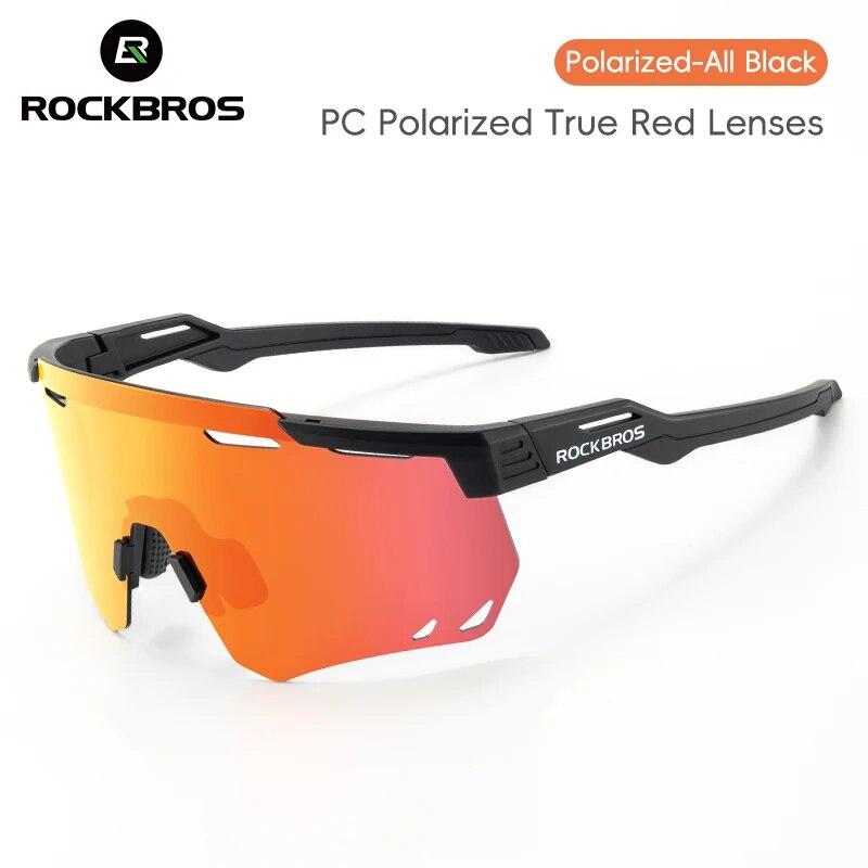 ROCKBROS Cycling Glasses MTB Road Bike Eyewear Driving Golf Goggles Protection Sports UV400 Sunglasses Polarized/Photochromic 7