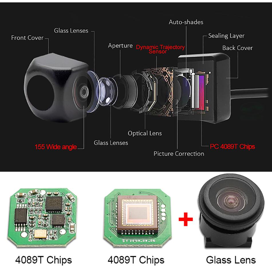 Динамическая траектория парковочной линии автомобиля камера заднего вида для Nissan QASHQAI X-TRAIL Geniss Citroen C4 C5 C-Triomphe Peugeot 307