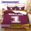 Broncos Glory Bedding Quilt Set Quilt Cover Pillowcase Home Decoration Birthday Gift (1 * duvet cover + 2 * pillowcase, without core)
