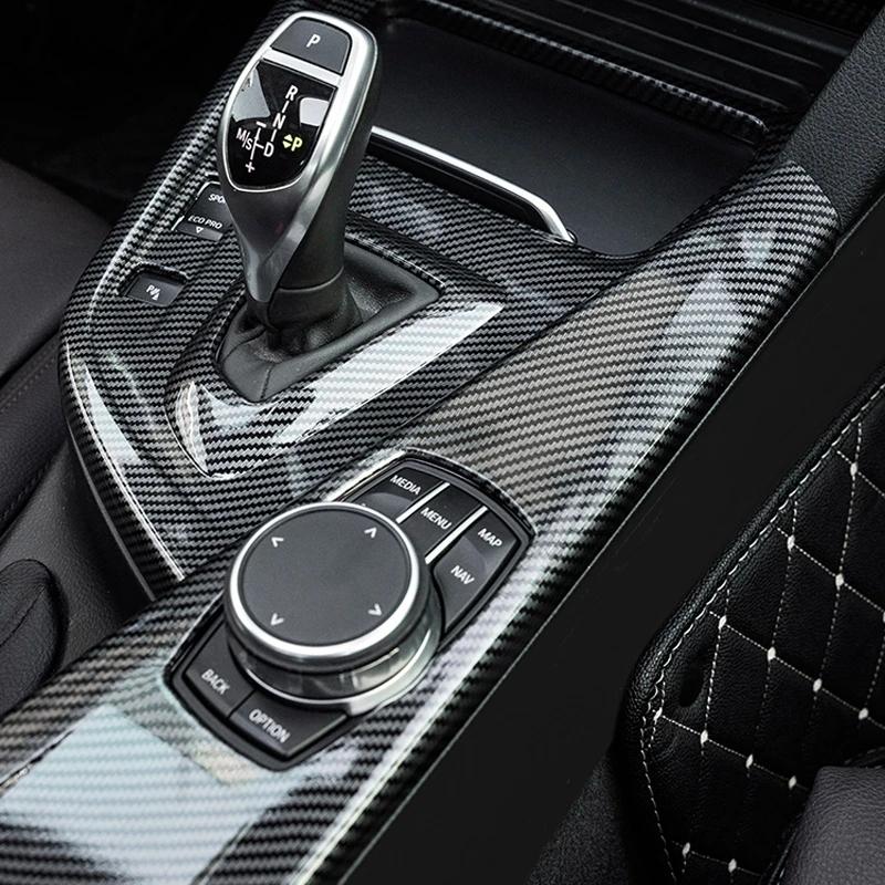 LHD стайлинг автомобиля из углеродного волокна, центральная консоль, воздуховыпускная панель, накладка, наклейки, рамка для BMW F30 F31 F32 F34 F36