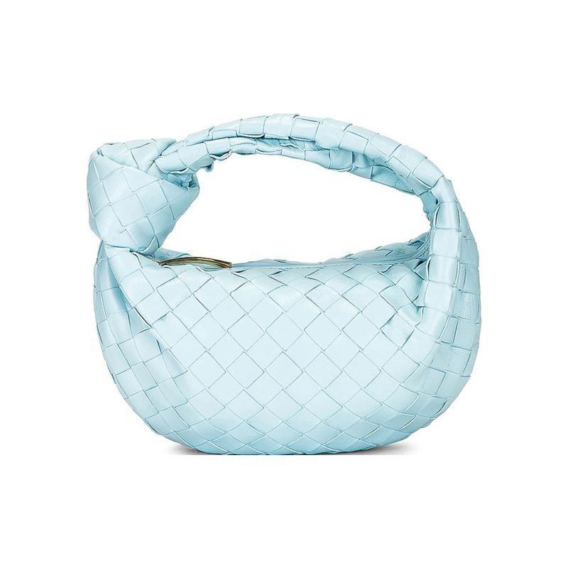 Bottega Veneta Мини сумка Jodie Светло-голубой/Золотой Женские Сумки через плечо 651876-VCPP5-3915
