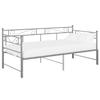 VidaXL Extendable Sofa Bed Frames Metal Grey 90x200 Cm, Grey, Metal