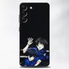 Чехол для телефона с изображением из аниме Blue Lock для Samsung Galaxy A13, A21s, A22, A31, A32, A52, A53, A71, A80, Мягкий черный корпус