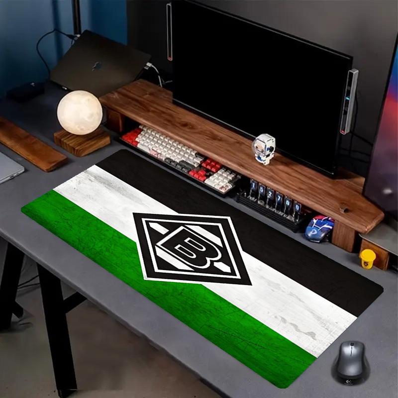 Borussia Monchengladbach Print Mouse Pad, Anti‑Slip Desktop keyboard Mat, for PC Laptop Gaming Working Daily Use, Cool Festival Surprise Gift