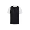 Hoop 2 In 1 Vest Color Block Knitted Short Sleeve T-Shirt Unisex Tops Black 23RCS423U001