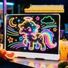 Children's LED Erasable Drawing Board - Fluorescent Doodle & Writing Toy