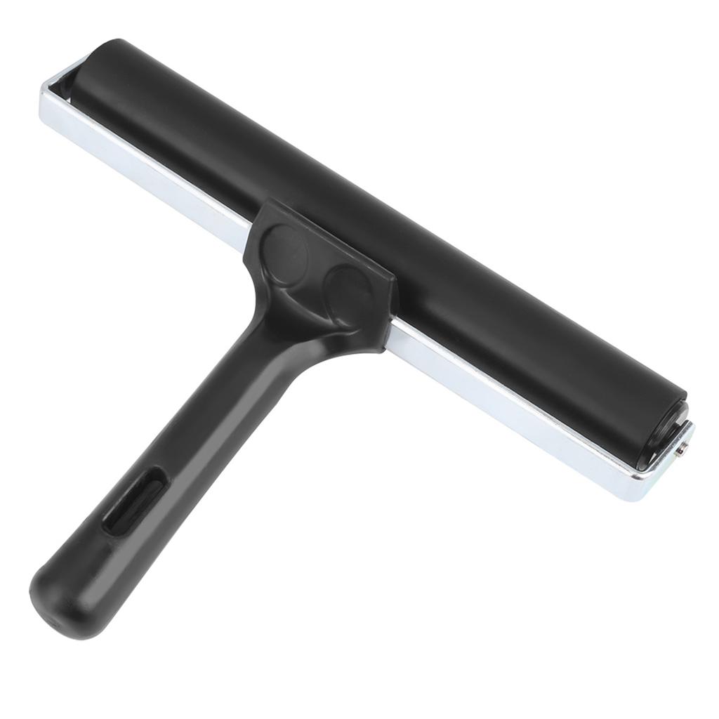 Rubber Brayer Roller Paint Brush Ink Applicator Art Craft Oil Painting Tool, for Painting Large Area Quickly, Made of High Quality Rubber, with Nonsli