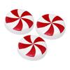 Christmas Knob Covers for Cabinets Red White Peppermint Stretchable Handle Covers Decorative Drawer Pulls for Holiday Kitchen Bathroom Home Decor