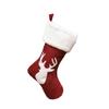 2024 Embroidered Reindeer Christmas Stockings With Festive Designs For Holiday Cheer