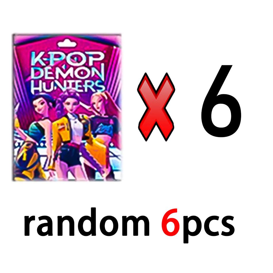 Аниме K-pop Охотники на демонов слепая коробка Руми Мира Зои Фигурка Тигра Игрушка - Украшение для стола Статуэтки Орнамент Коллекционный для детей Подарок