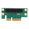 PCI Express 4X Riser Card Professional 90 Degree Adapter Card PCIe 4X Extension Card для 1U 2U
