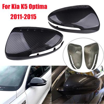 Для KIA K5 Optima 2011 2012 2013 2014 2015 Автомобильное Зеркало Заднего Вида Боковое Зеркало Крышка Колпачок Крыла Внешний Корпус Двери Ободок Рамка