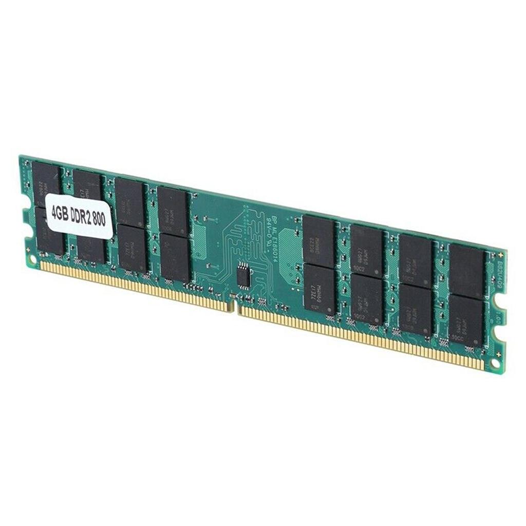DDR2 Desktop Memory Bar 240Pin 4GB RAM 800MHZ Data Transmission Circuit Module Board Replacement for AMD Motherboards