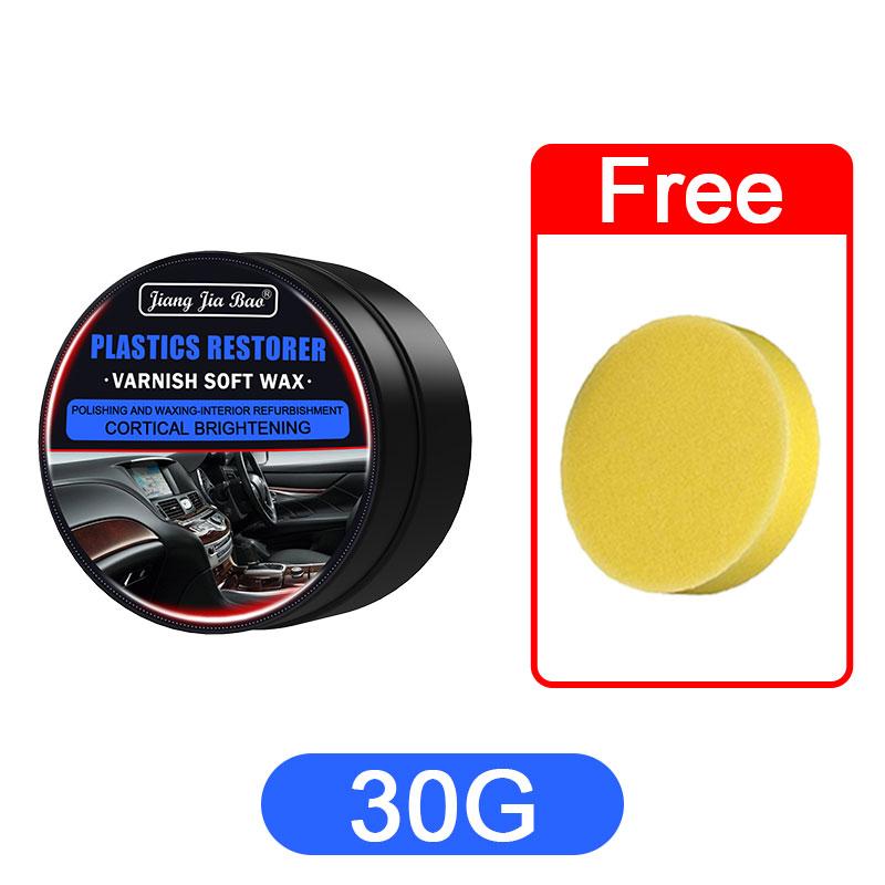 Автомобильный пластиковый реставратор Вернуться к черному блеску Средства для чистки автомобиля Пластик Кожа Восстановление Авто Полировка и ремонт Покрытие Восстановитель