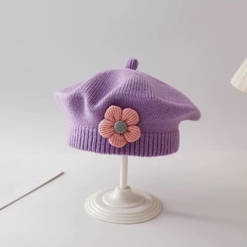 Детская шапка осень и зима шерстяная вязаная шапка детский берет милая супер милая для мальчиков и девочек шапка художника тренд