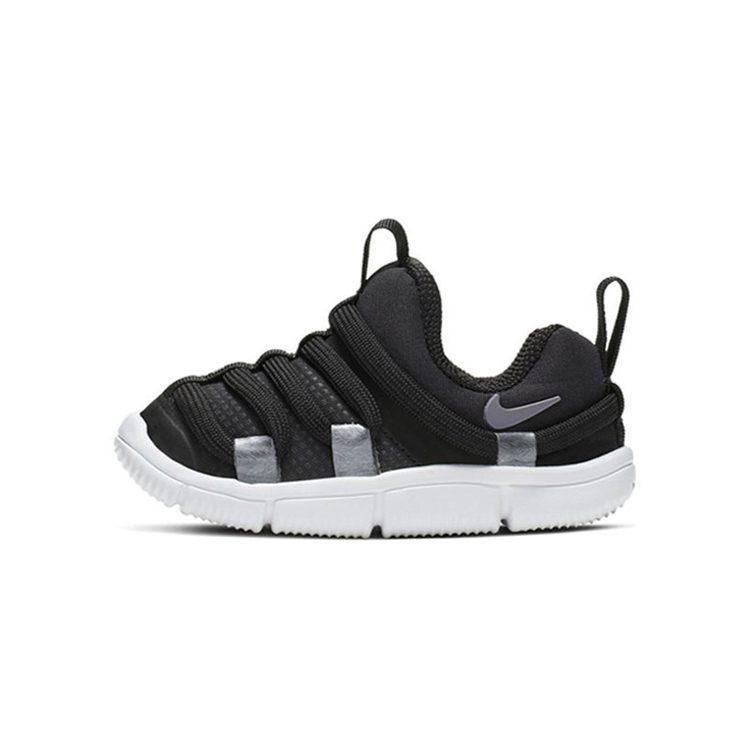 Nike Novice Low top Toddler Shoes Black White Infant And Toddler BV0010-001