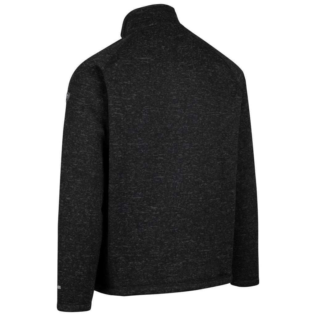 Mens Corsham Marl Half Zip Fleece Top