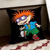 Anime cartoon RRugrats Cushion Cover Reversible Soft Durable Pillow Cover Home  Car MultiScene Use for Daily Comfort