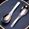 1Pcs Spoon Versatile Easy To Clean Stainless Steel Stainless Steel Spoon for Kitchen