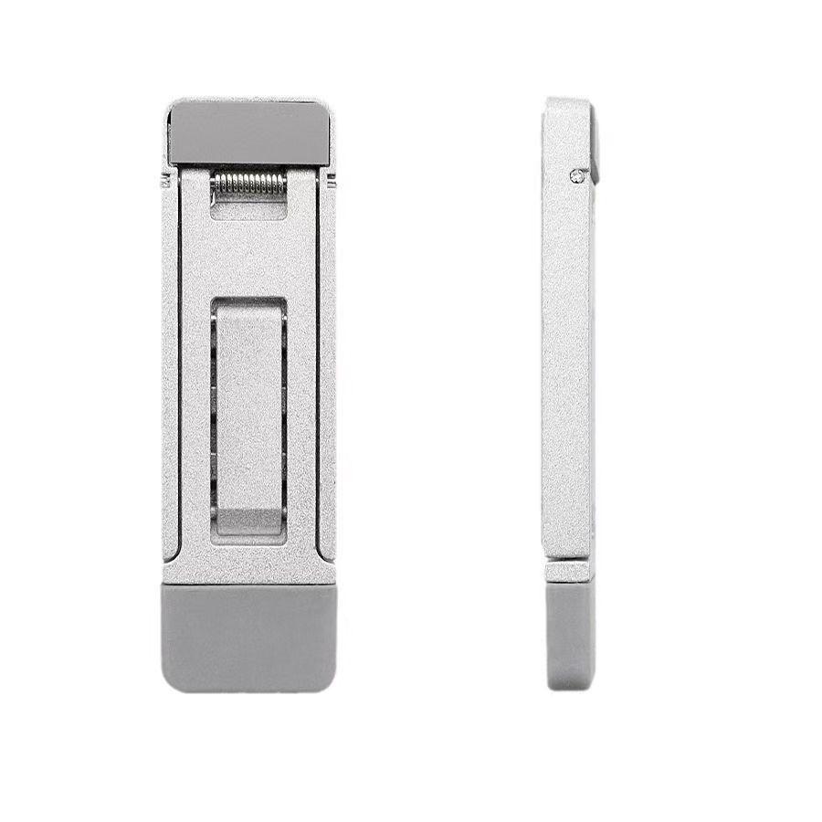 Ультратонкая подставка для ноутбука из цинкового сплава: Невидимая, Складная, Портативная Мини-подставка-кулер