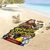 Petrifying Blast 2D Flat Print Beach Towel, Large Soft Quick Dry Towel for Beach Camping SwimmingXSTJ0915489