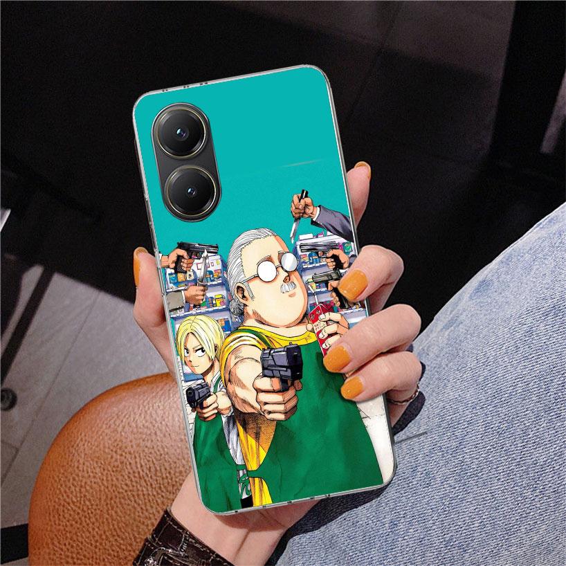 Чехол для телефона S-Sakamoto Days для Xiaomi Poco X7 X6 X5 Pro F7 Ultra Redmi 15C 15 13C 13 12C 12 10 10A 10C 9 9A 9C 9T Покрытие Poco X7