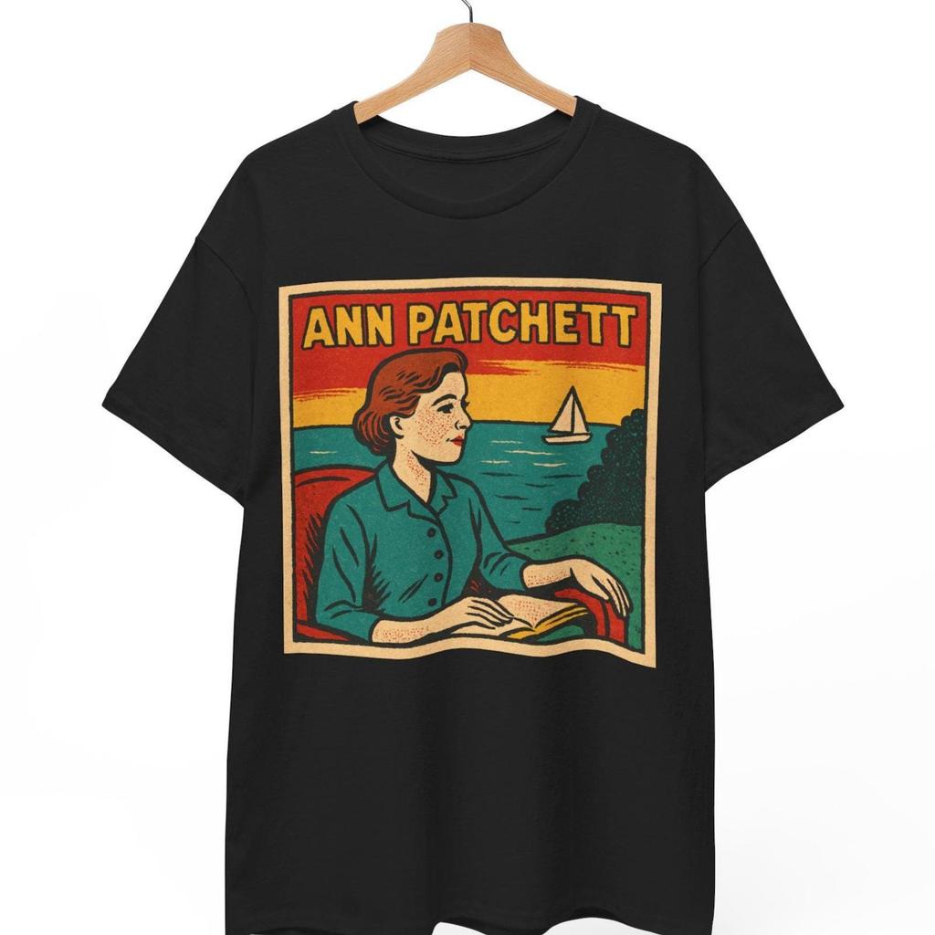 Ann Patchett Retro Comic T-Shirt: Literary Pop Art Graphic Tee