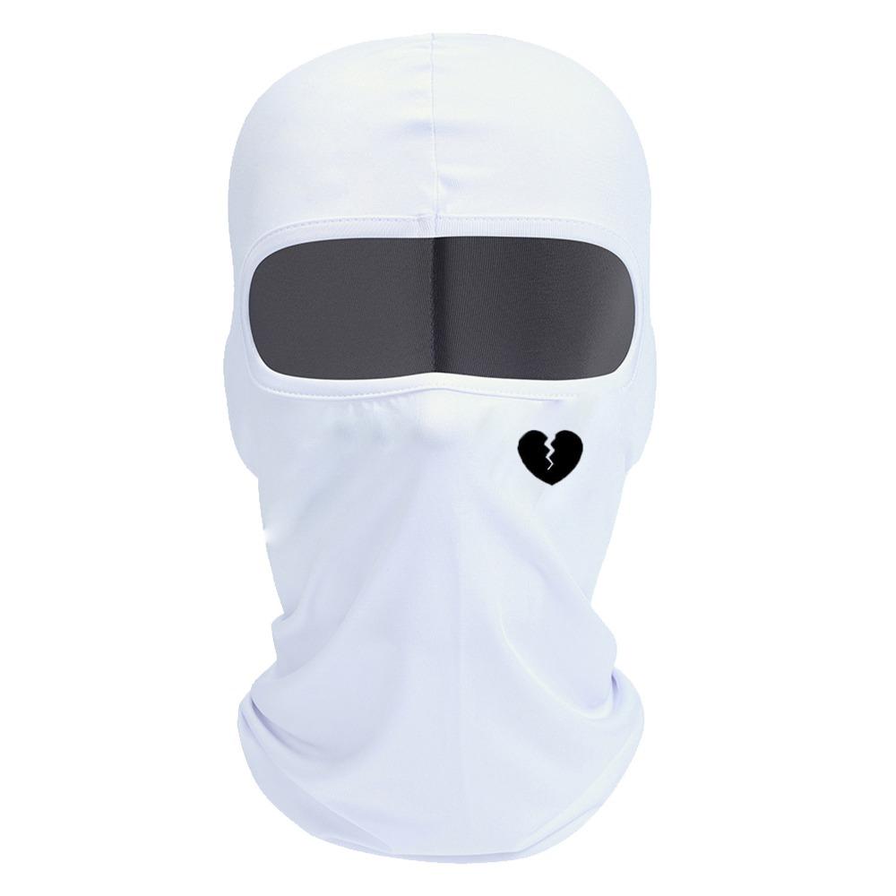 Portable Heartbreak Printed Face Cover Polyester Cycling Ski Mask Summer